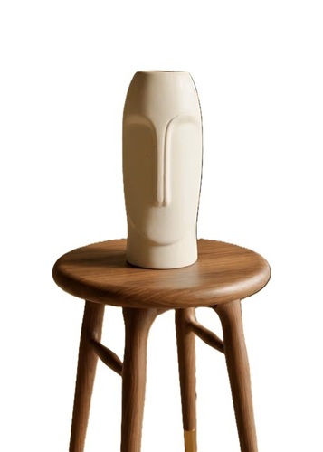 Ceramic Sculptural Face Vase