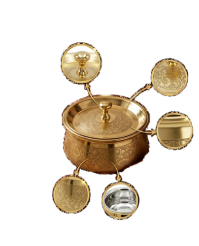 Brass Handi With Lid