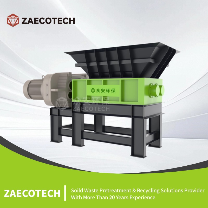 Food Waste Crusher Machine With Kitchen Shredder For Waste Processing - Color: Green