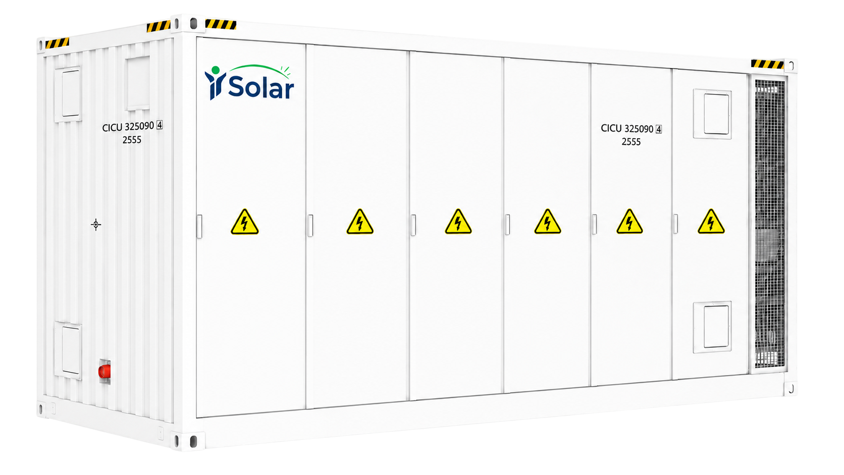 Mega Genstor 5 Mwh C&I Battery Energy Storage System - Color: White