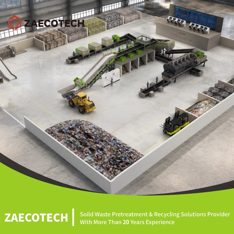 Optical Separating Sorting Machine For Sorting Recyclables And Recycling Systems - Type: Industrial