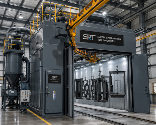 Monorail Conveyor Blast Room System