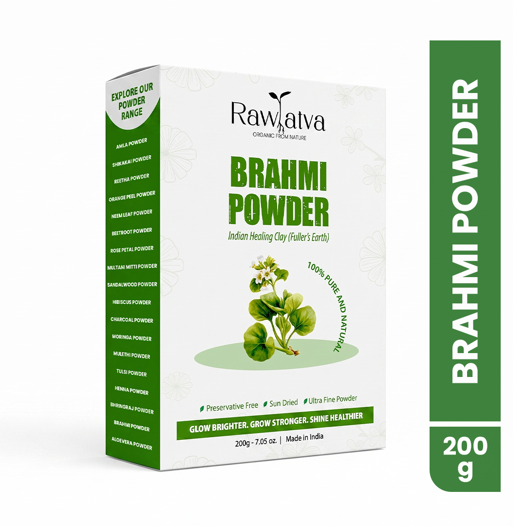 Raw Tatva Brahmi Powder 200G - Age Group: Suitable For All Ages