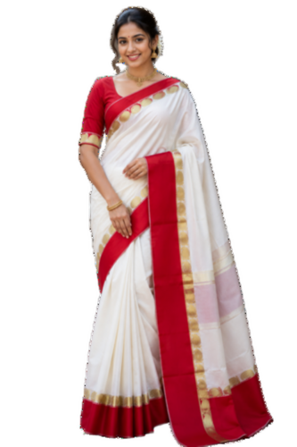 Banarasi Silk Saree With Zari Work Fabric