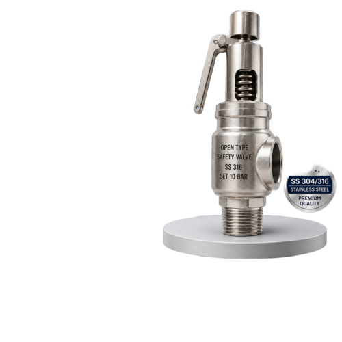 Open Type Safety Valve - Application: Pharma