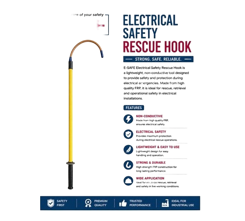 Electrical Safety Rescue Hook