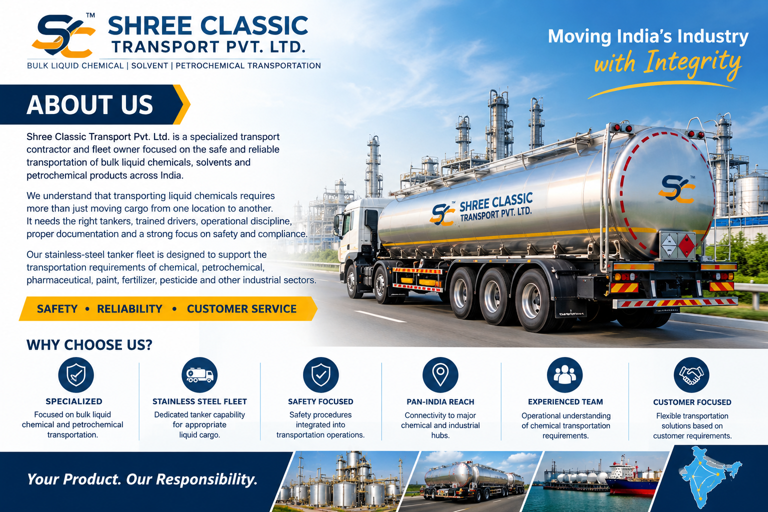Liquid Chemical Transportation Services