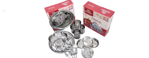Stainless Steel Dinner Set