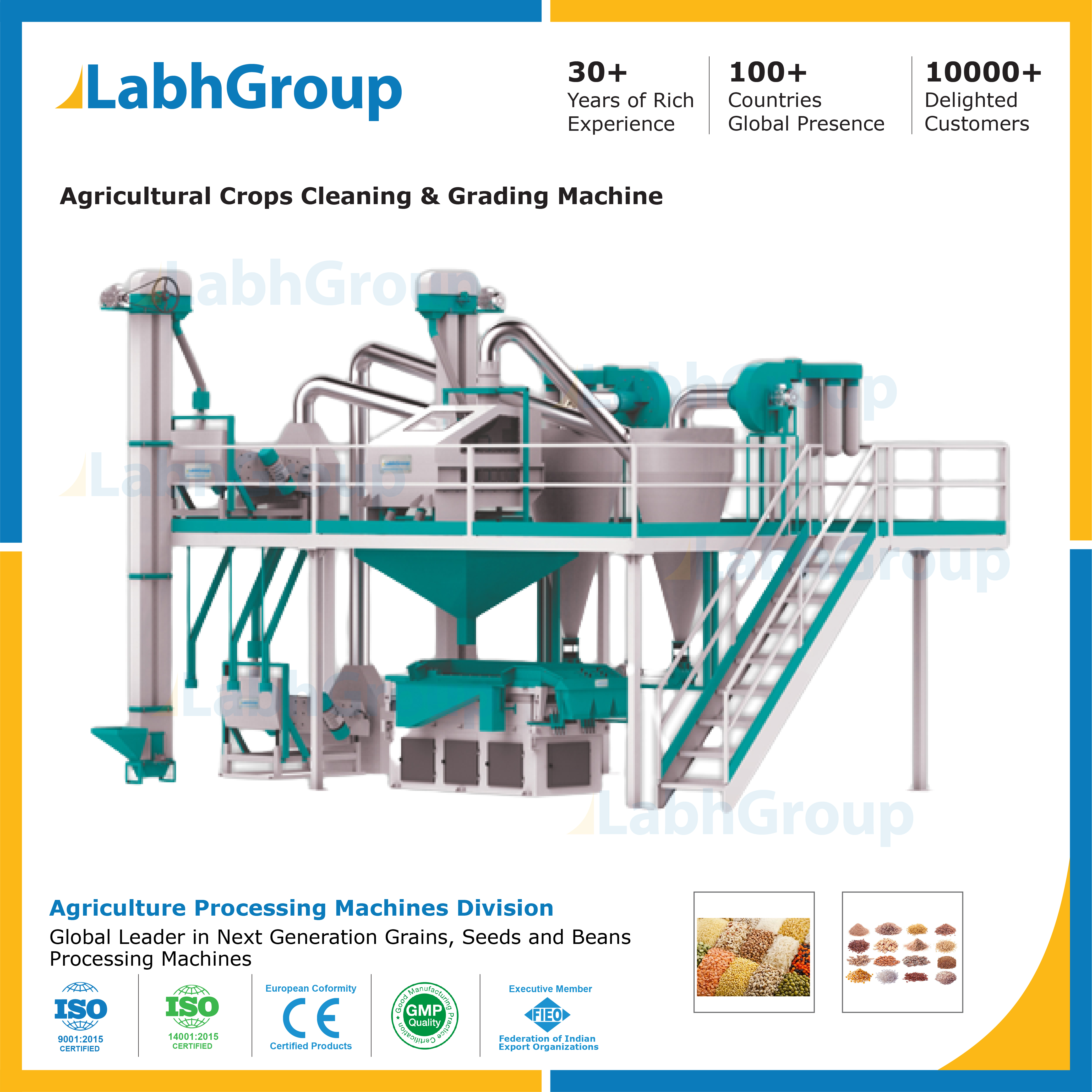 Agricultural Crops Cleaning & Grading Plant