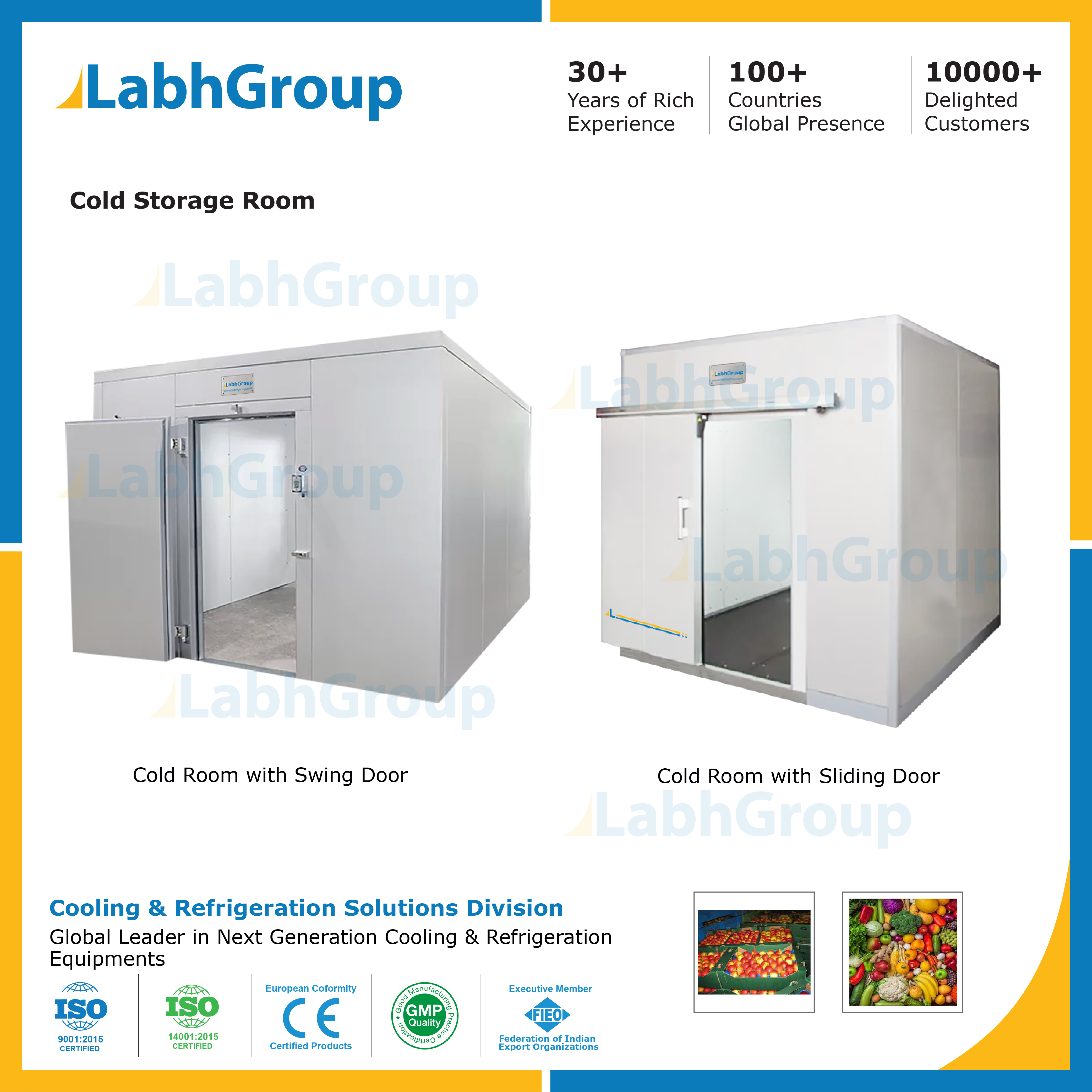 Fruits and Vegetable Ripening and Cold Stoarge Room