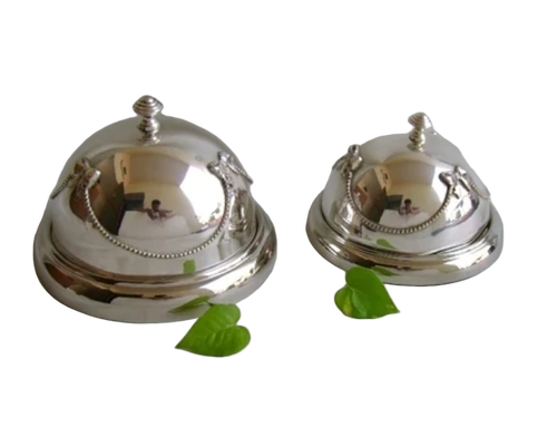 Steel Butter Pot - Color: Silver