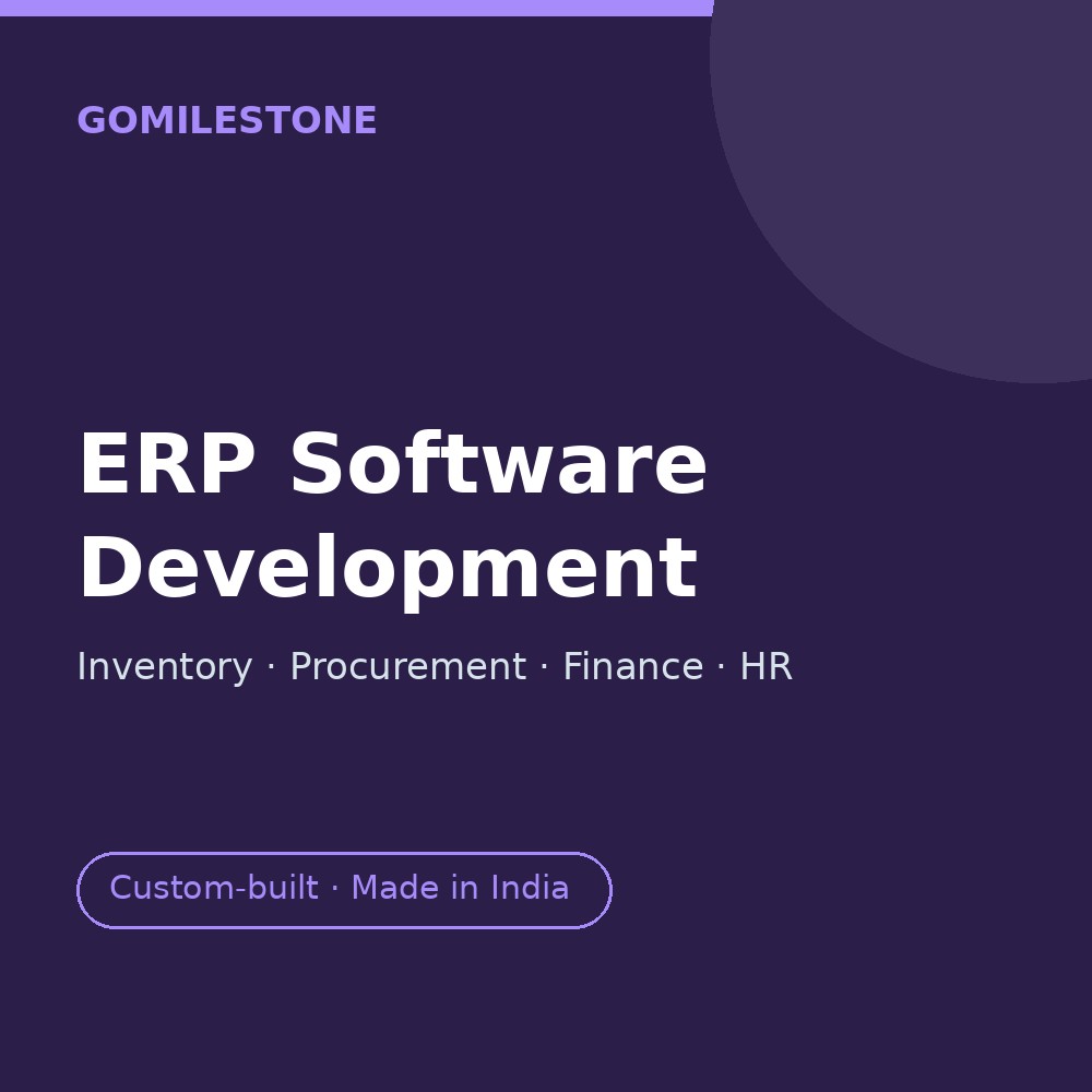 Custom ERP Software Development