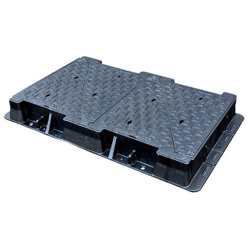 Ductile Cast Iron Telecom Carriage Way Frame And Triangular Covers Cw1 Cw2 Cw3 Cw4