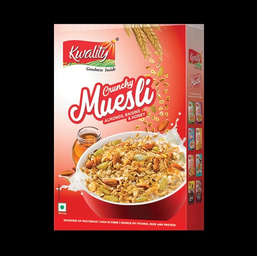 बादाम, किशमिश और शहद के साथ कुरकुरी मूसली