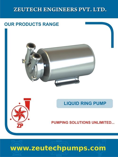 Self - Priming Pump (Liquid Ring Pump)