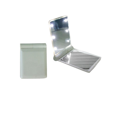 Rectangular LED Pocket Mirror