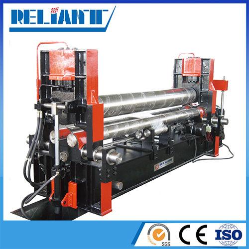 Plate Rolling Machine - PLC Controlled, High Precision Drum Top Roll with Digital Readout , Vertical and Horizontal Movement for Enhanced Bending و Circularity Optimization