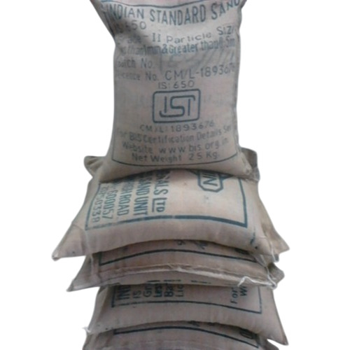 Ennore Sand - IS650:1991 Certified, 25mm Grade I, II & III | Premium Quality for Cement Testing