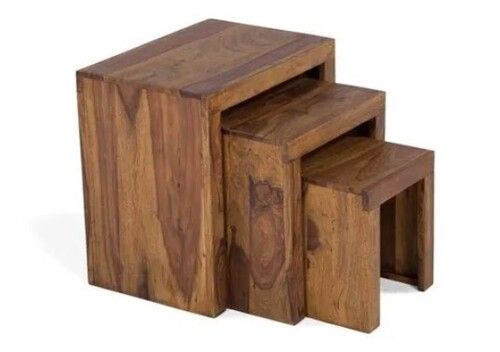 लकड़ी की साइड टेबल