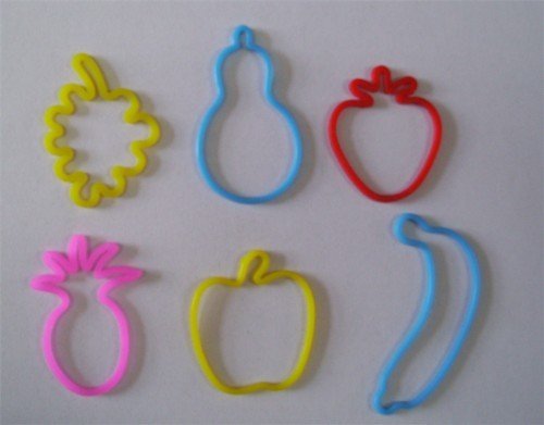 Blue Fashion Silly Crazy Silicone Bands For Ring