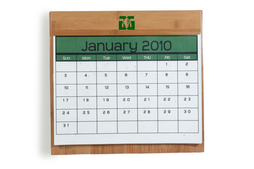 Bamboo Seed Paper Calendar