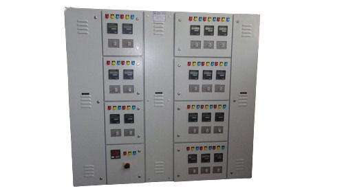 Metal Compact Size Lighting Control Panel With Easy Time Operating Switch With Power Contactor.