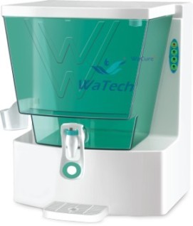 Wacure Water Purifier - 12 Liter Tank 75 GPD Membrane 12 LPH Flow | Digital Display TDS Correction 80 PSI Booster Pump