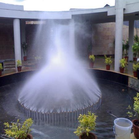 Fogging Fountain for Mesmerizing Mist Effect