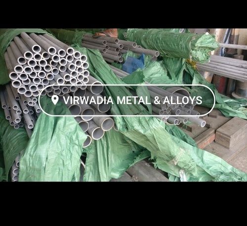 Silver Stainless Steel Seamless Pipe