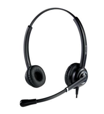 Durable Wideband Noise Cancelling Telephone Headset