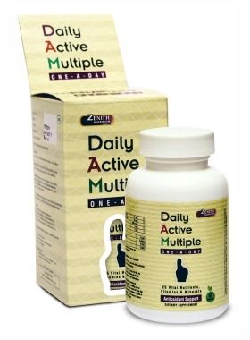 Zenith Nutrition Daily Active Multiple One A Day - 60 Vegicaps