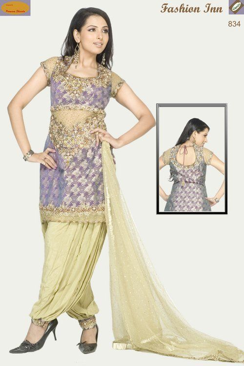 Hand Embroidered Salwar Suit