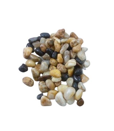Natural Mix Gravel - 19mm-20mm Size, Natural Color Variety | Machine Polished, Crack Resistant, Ideal for Aquariums and Decorative Fountains
