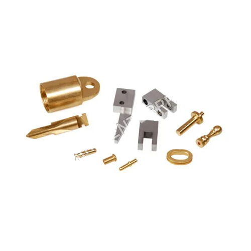 Cnc Precision Brass Components - Color: Golden