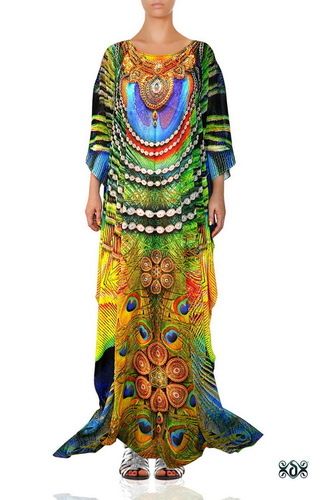 Digital Print Embellished Kaftans