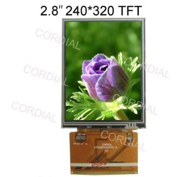 2.8 Inch 240A 320 TFT LCD Module With Resistive Touchscreen CT028PHJ16