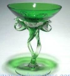 Glass Candleholder