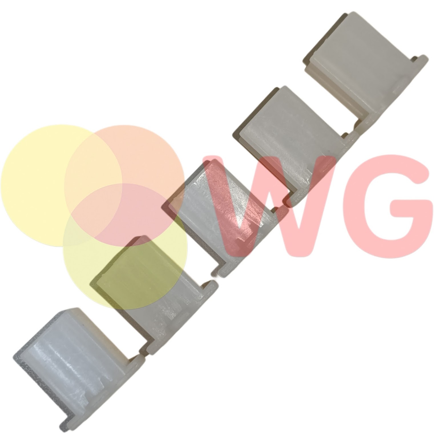 Connector / 9 Pin / Female / E-Scooty - Plastic PVC, White, Durable 9 Pin Female Electrical Connector