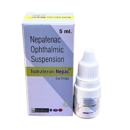 Nepafenac Opthalmic Eye Drops 5 Ml - Age Group: Adult