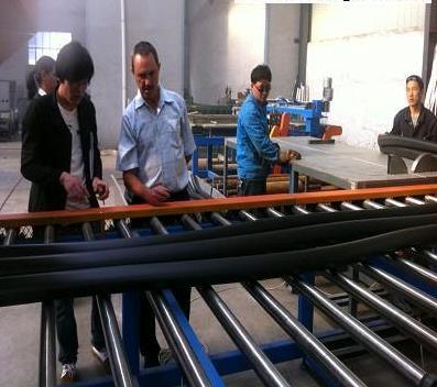 Industrial Elastomeric Closed Cell Rubber Insulation Pipe Production Lines