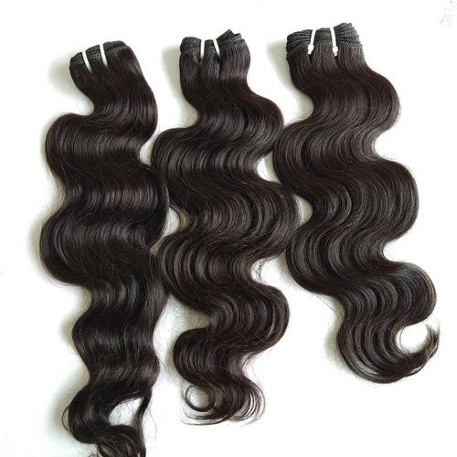 8 to 40 Inches Long Natural Color Deep Wave Hair