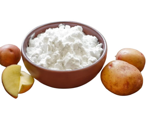 Potato Starch - White Free Flowing Powder, Viscosity 32-34 SEC at 75Â°C, pH 5-7, Moisture Content Max 13% | Ideal for Food Thickeners and Textile Applications