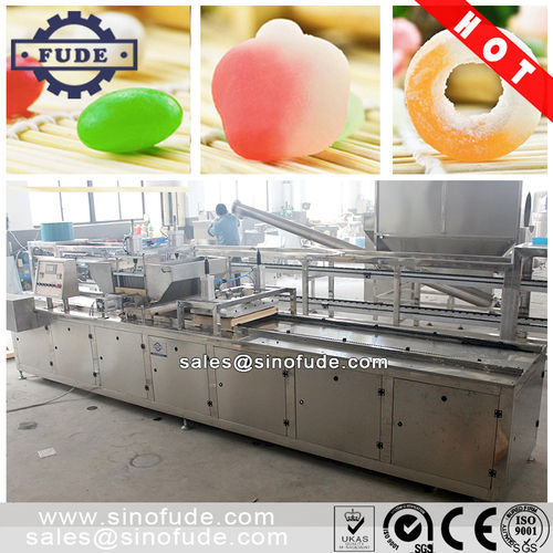 Automatic jelly gummy candy starch molding line