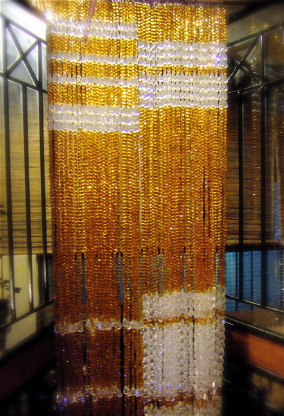 Designer Beaded Curtains - Design: European