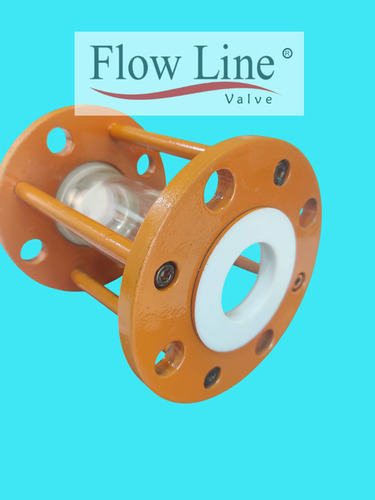 PTFE Lined Sight Flow Indicator - High Grade Steel Construction | Superior Durability, Authentic Vendor Sourcing