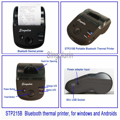 STP215B Bluetooth Thermal Printer