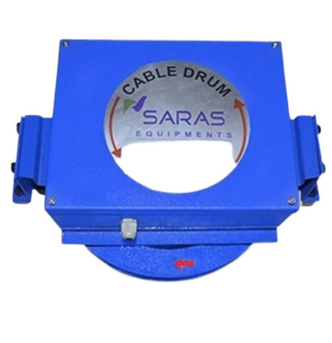 Saras Equipments Blue Cable Reeling Drum