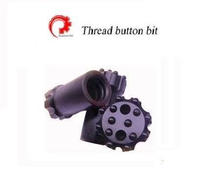 Thread Button Bit For Rock Drilling