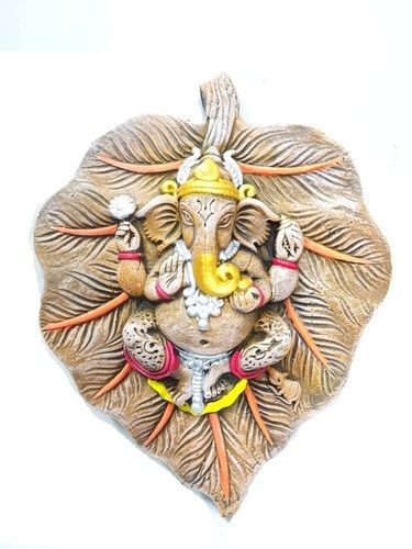 Terracotta Ganapati Bappa Wall Hanging