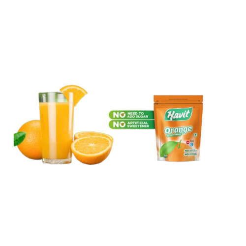Instant Drink Mix Powder - Flavor: Orange